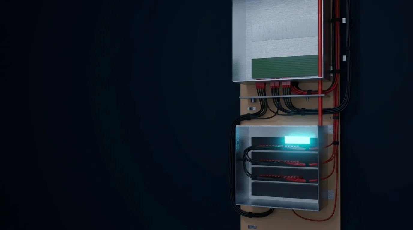 Master unit and fiber head-end rack in an equipment room